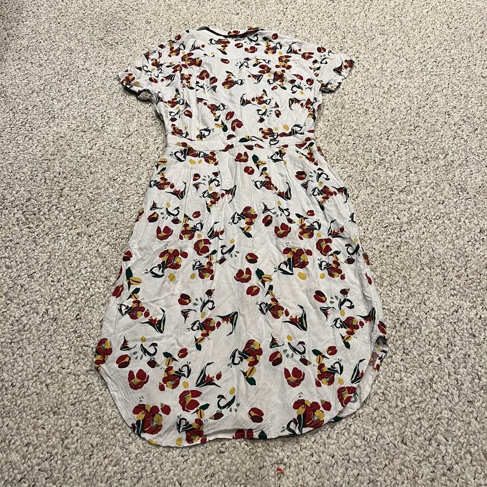 Bridge & Burn Dolores Shirt Dress Tulip Floral Sz S Feminine Cottagecore Casual - Picture 7 of 7
